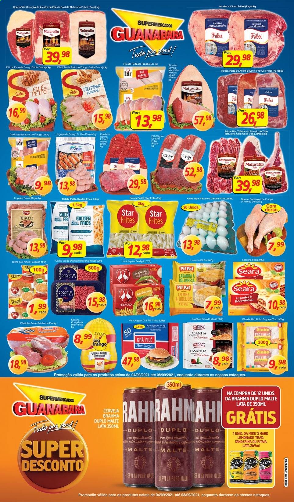 Folheto Supermercados Guanabara - 04/09/2021 - 08/09/2021. Página 10