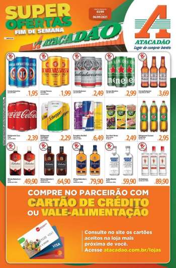 Folheto Atacadão - 03.09.2021 - 06.09.2021.
