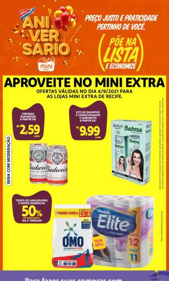 Folheto Mini Extra - 04.09.2021 - 04.09.2021.
