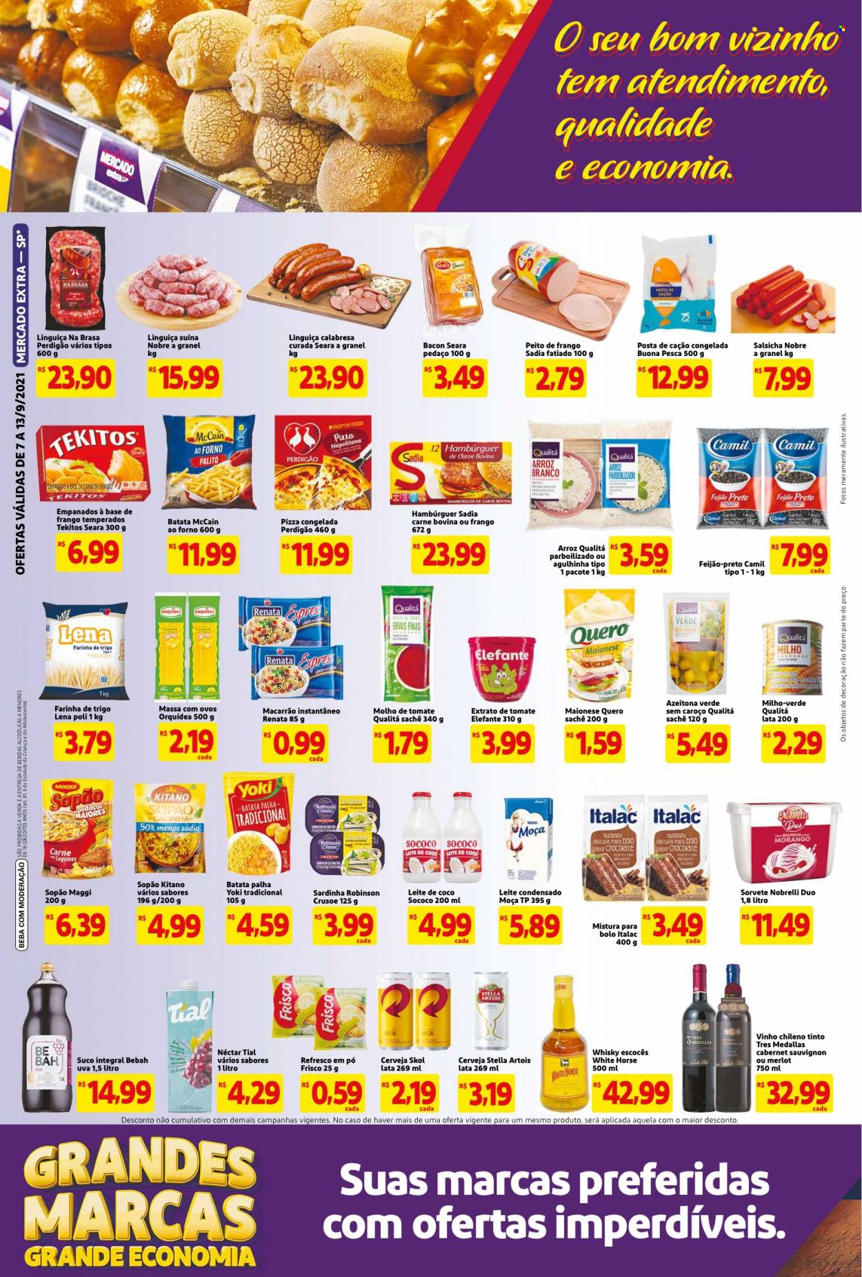 Folheto Mercado Extra - 07/09/2021 - 13/09/2021. Página 2