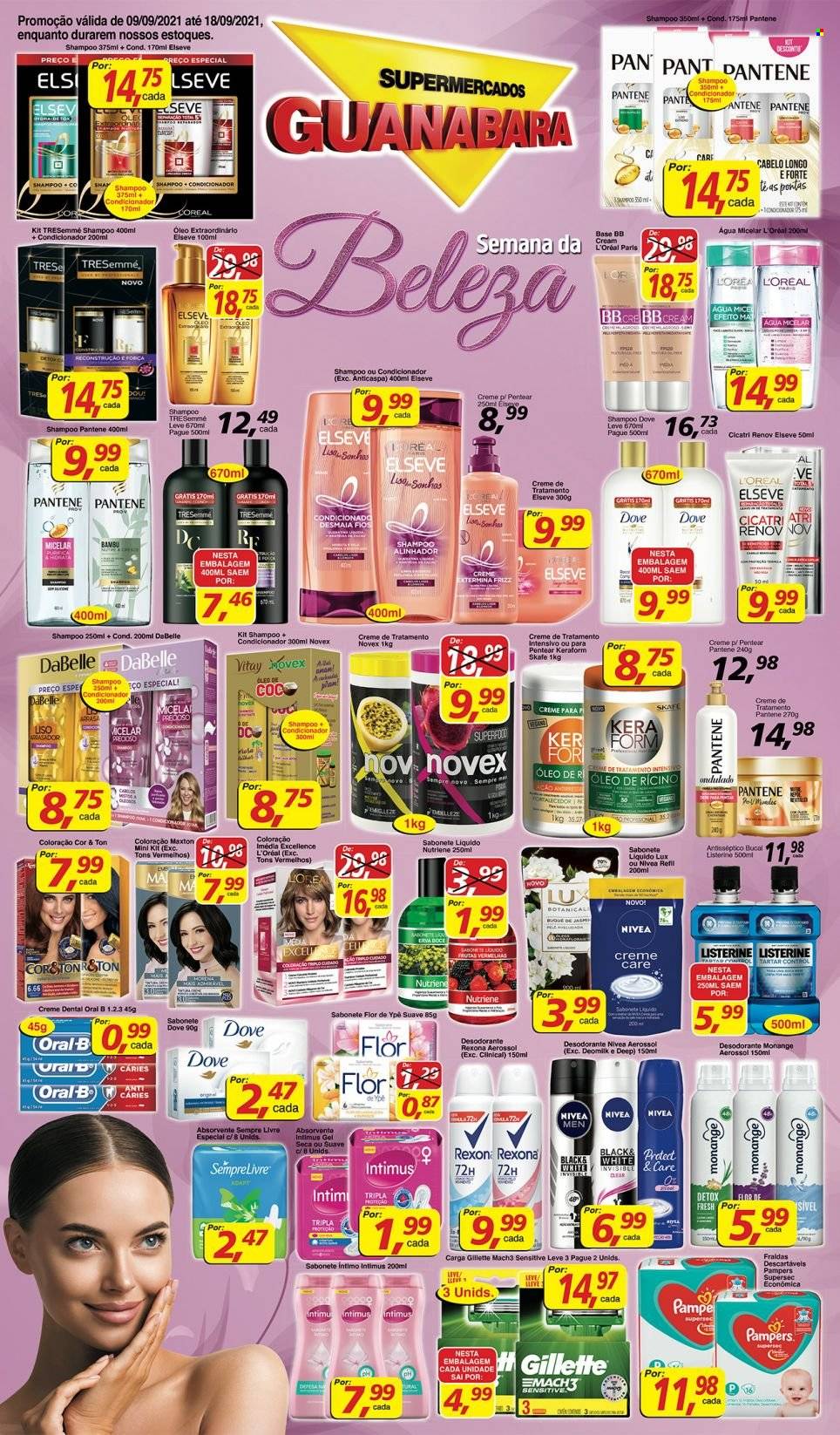 Folheto Supermercados Guanabara - 09/09/2021 - 18/09/2021. Página 1