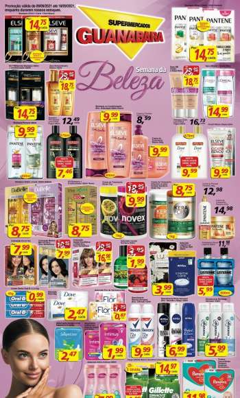Folheto Supermercados Guanabara - 09.09.2021 - 18.09.2021.