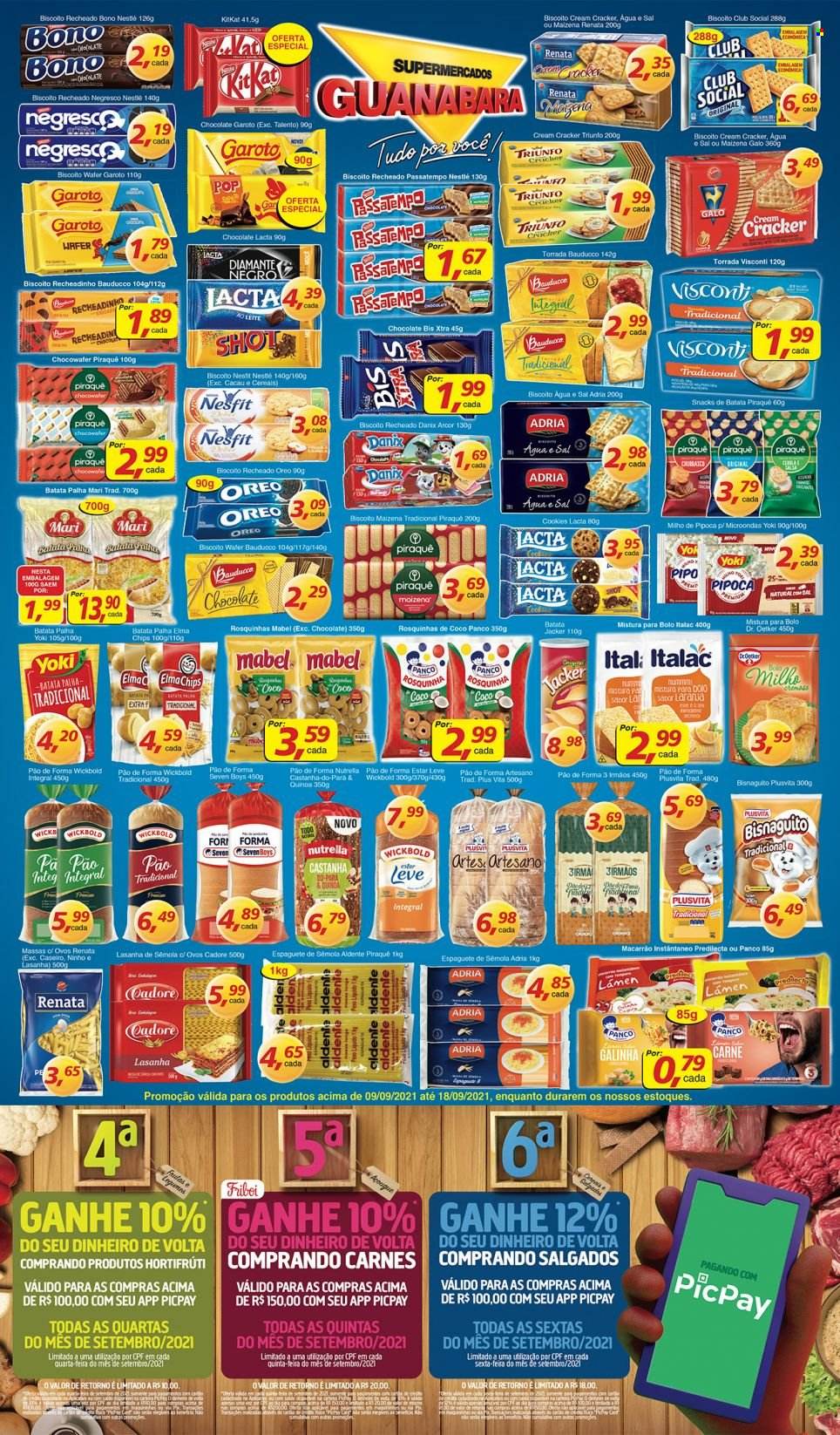 Folheto Supermercados Guanabara - 09/09/2021 - 18/09/2021. Página 6