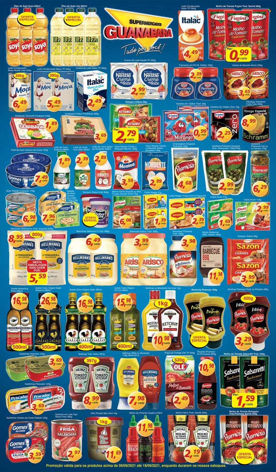 Folheto Supermercados Guanabara - 09/09/2021 - 18/09/2021. Página 9