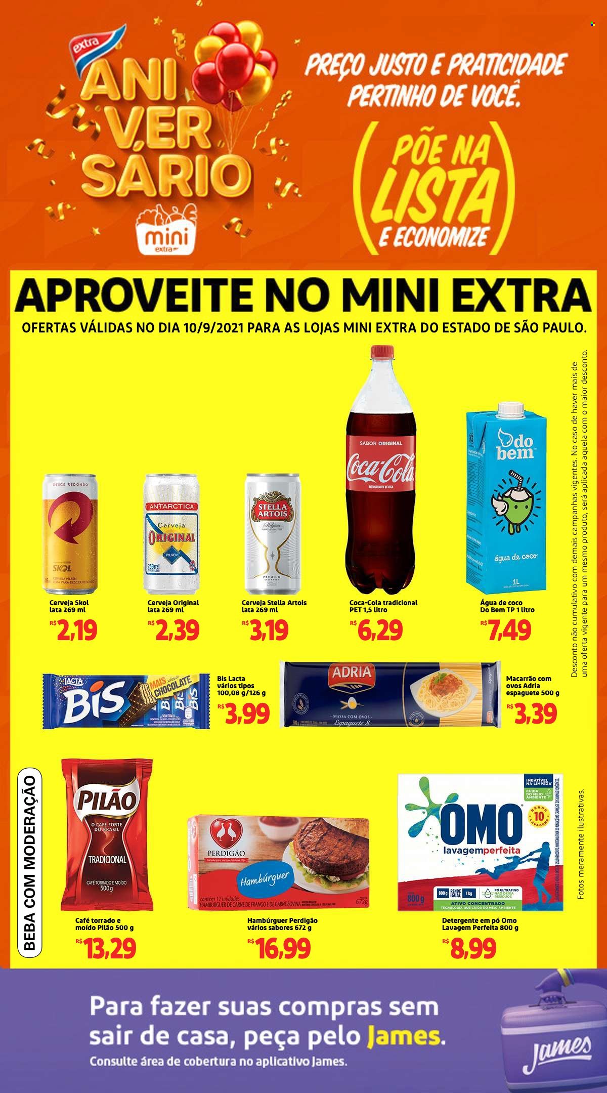 Folheto Mini Extra - 10/09/2021 - 10/09/2021. Página 1