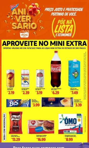 Folheto Mini Extra - 10.09.2021 - 10.09.2021.