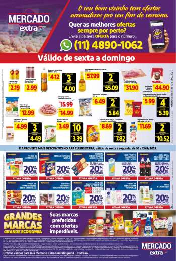 Folheto Mercado Extra - 10.09.2021 - 13.09.2021.