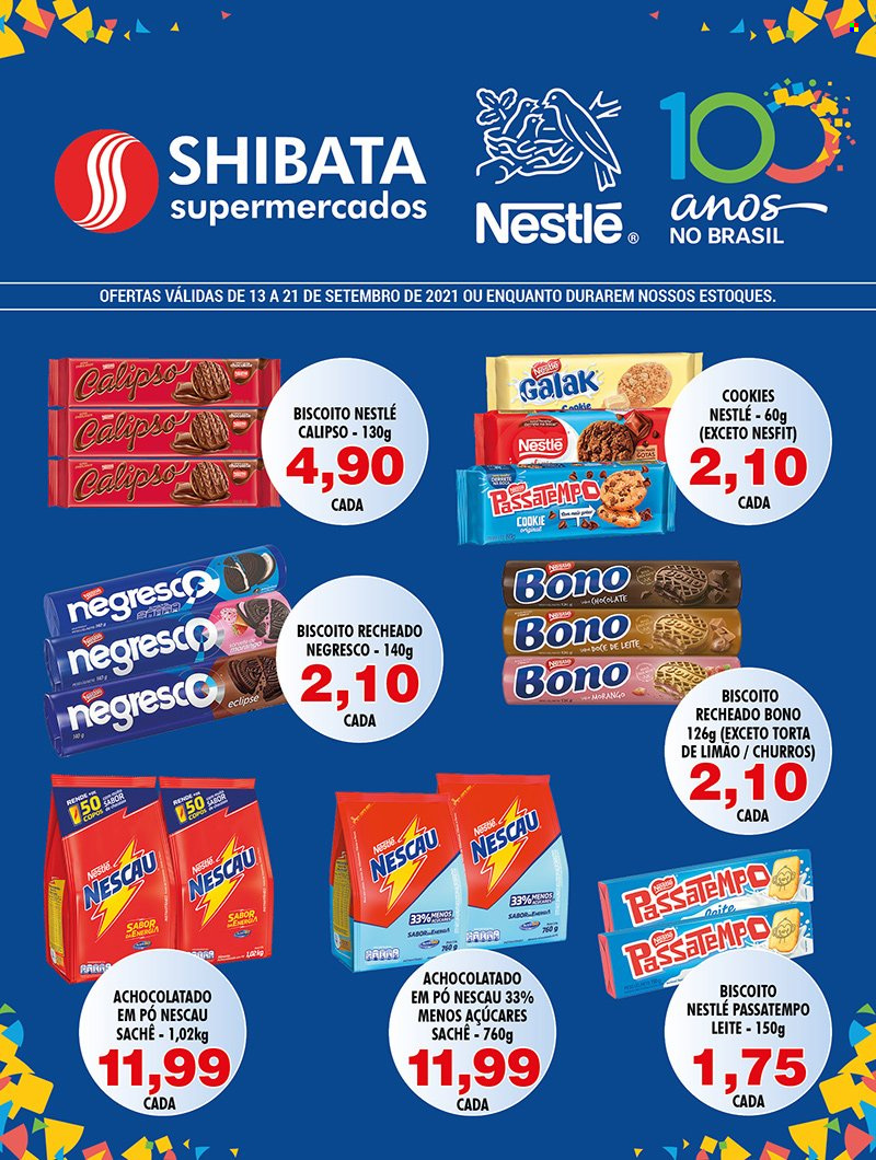 Folheto Shibata Supermercados - 13/09/2021 - 21/09/2021. Página 1