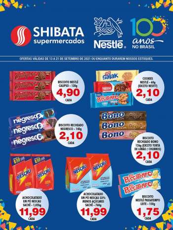 Folheto Shibata Supermercados - 13.09.2021 - 21.09.2021.