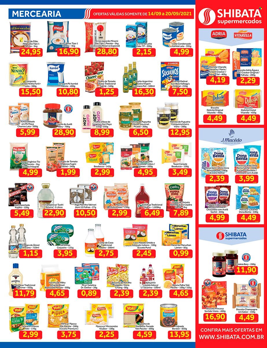 Folheto Shibata Supermercados - 14/09/2021 - 20/09/2021. Página 2