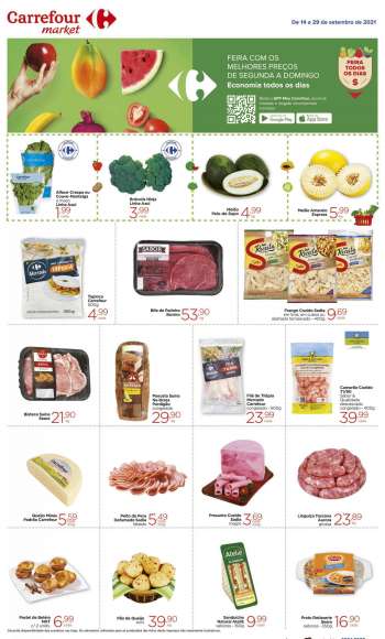 Folheto Carrefour Market - 14.09.2021 - 29.09.2021.