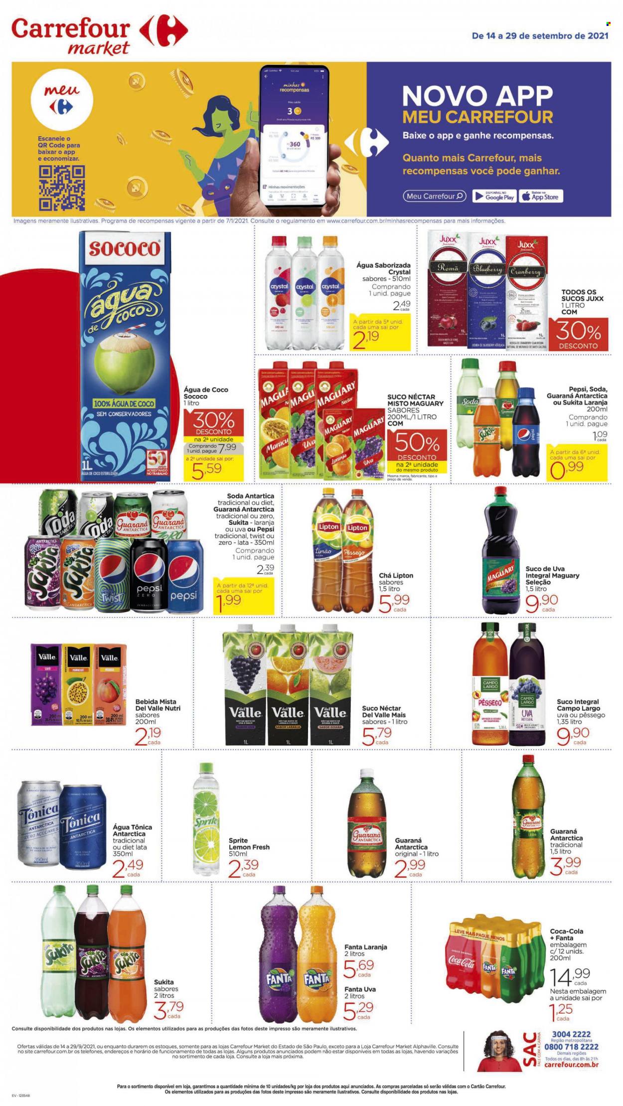 Folheto Carrefour Market - 14/09/2021 - 29/09/2021. Página 5