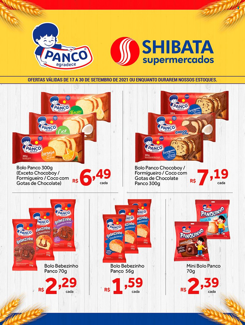 Folheto Shibata Supermercados - 17/09/2021 - 30/09/2021. Página 1