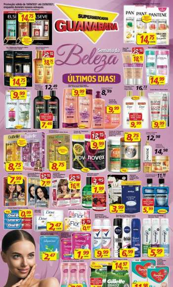 Folheto Supermercados Guanabara - 19.09.2021 - 22.09.2021.