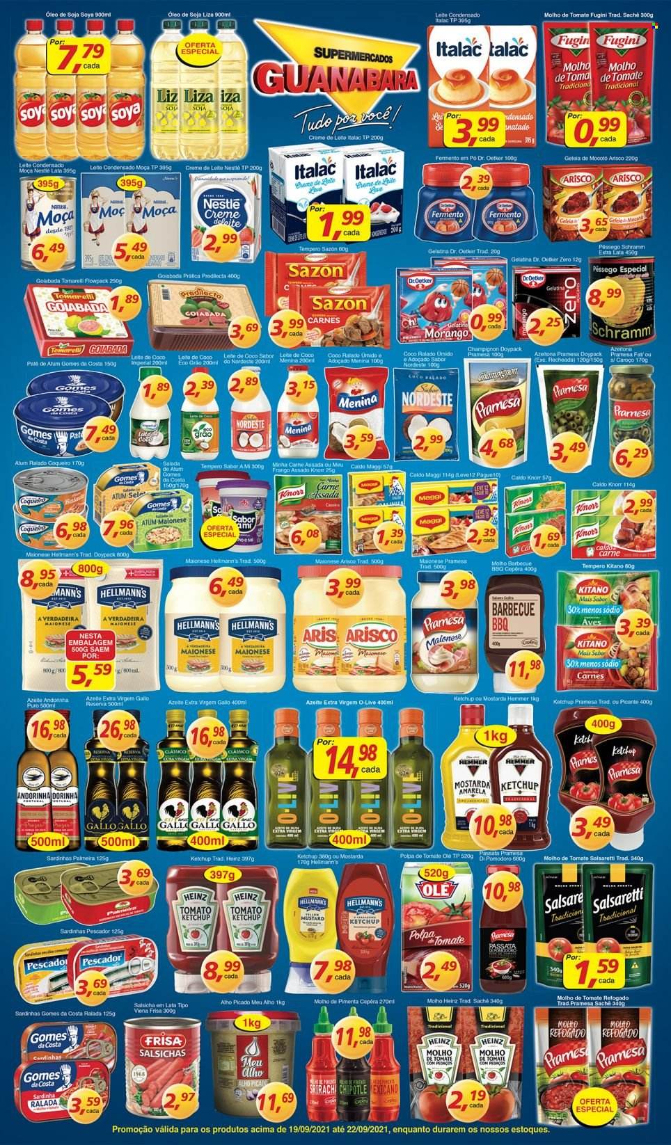 Folheto Supermercados Guanabara - 19/09/2021 - 22/09/2021. Página 9
