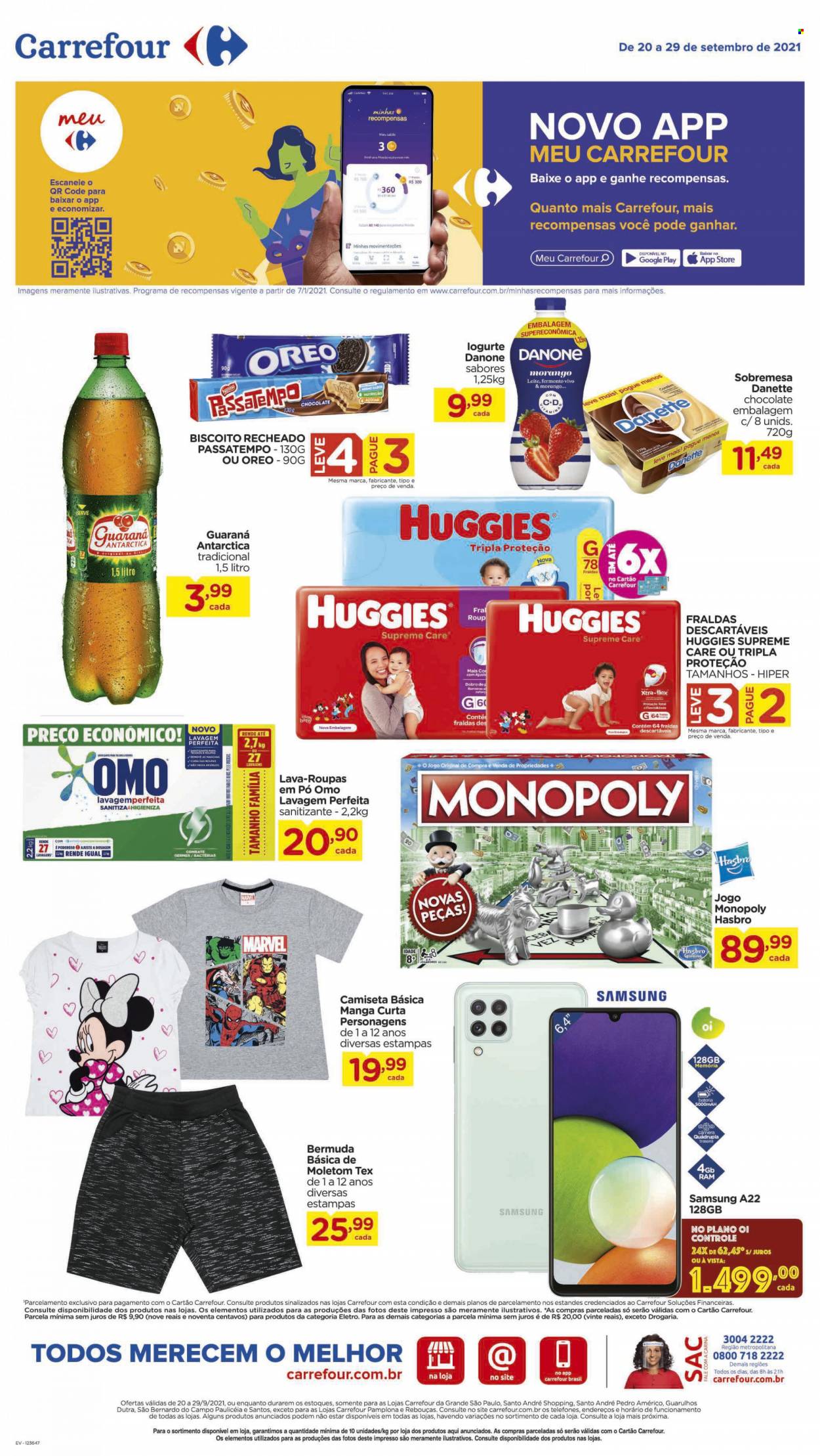 Folheto Carrefour Hiper - 20/09/2021 - 29/09/2021. Página 1