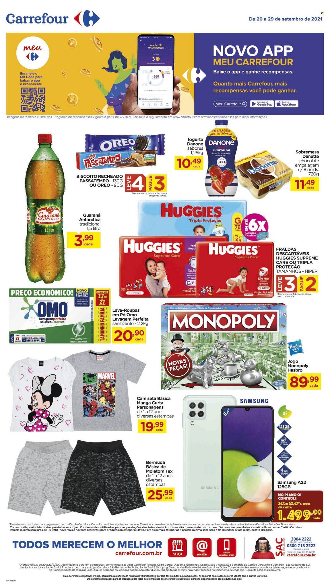 Folheto Carrefour Hiper - 20/09/2021 - 29/09/2021. Página 1