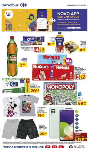 Folheto Carrefour Hiper - 20.09.2021 - 29.09.2021.