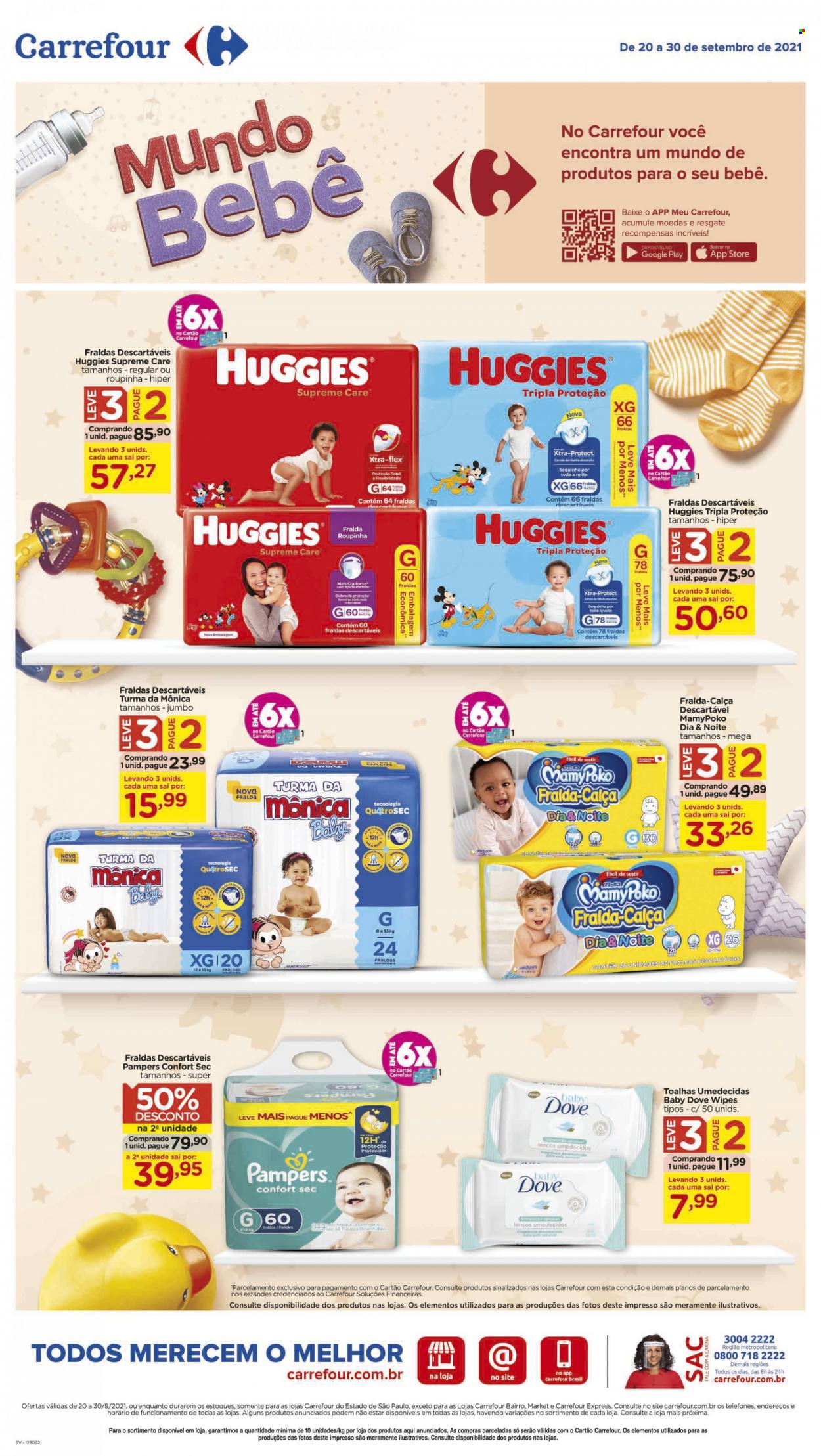 Folheto Carrefour Hiper - 20/09/2021 - 30/09/2021. Página 1