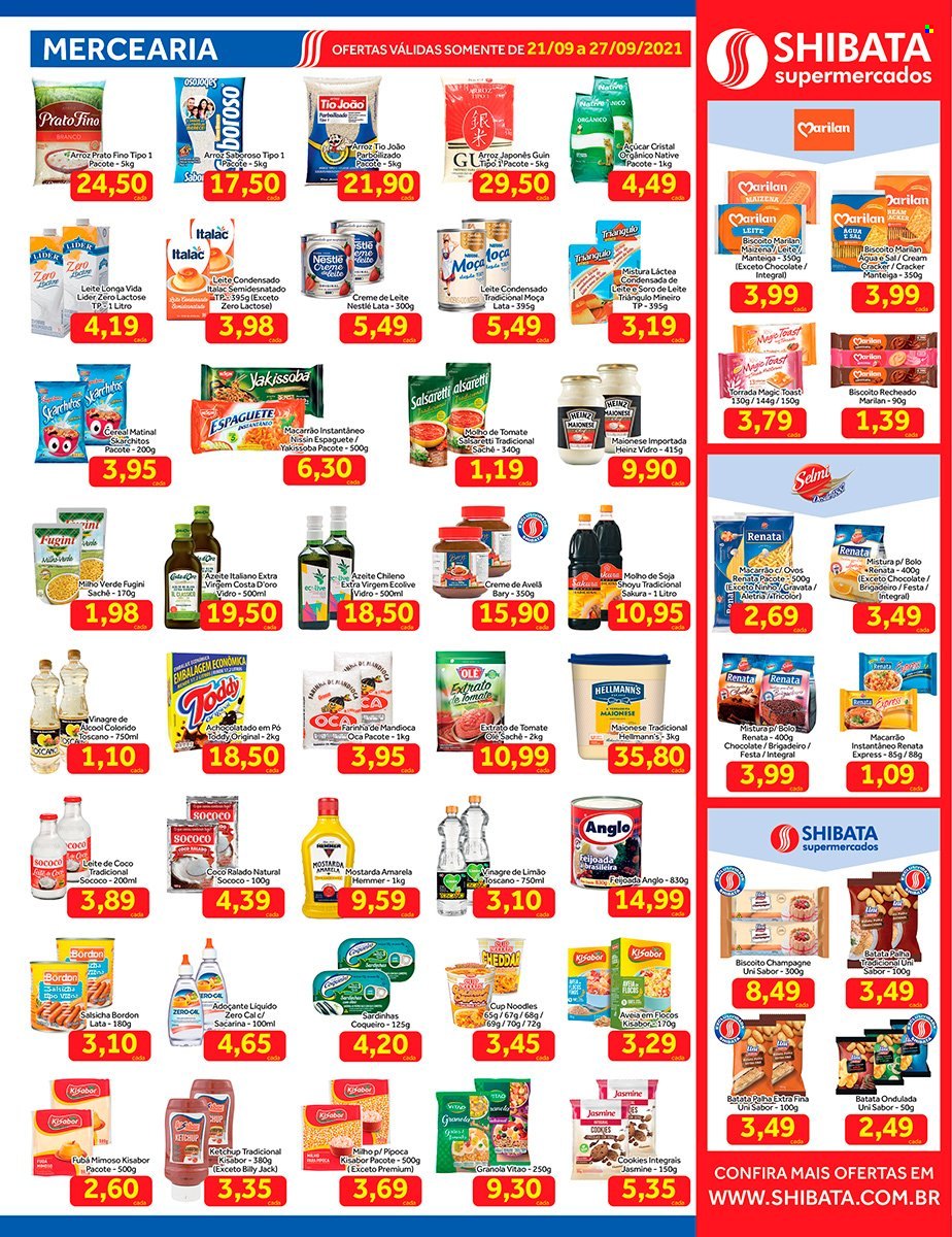 Folheto Shibata Supermercados - 21/09/2021 - 27/09/2021. Página 2