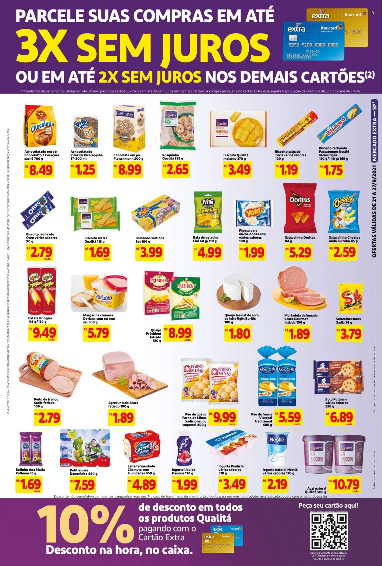Folheto Mercado Extra - 21/09/2021 - 27/09/2021. Página 3