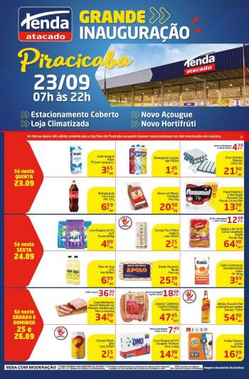 Folheto Tenda Atacado - 23.09.2021 - 26.09.2021.