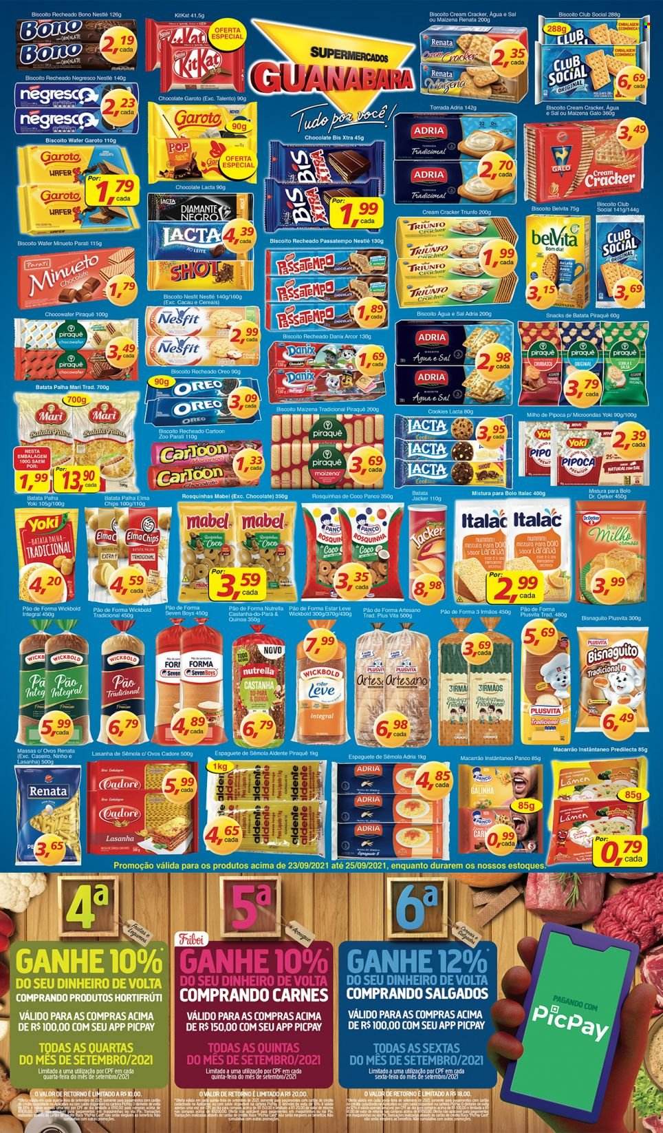 Folheto Supermercados Guanabara - 23/09/2021 - 25/09/2021. Página 6