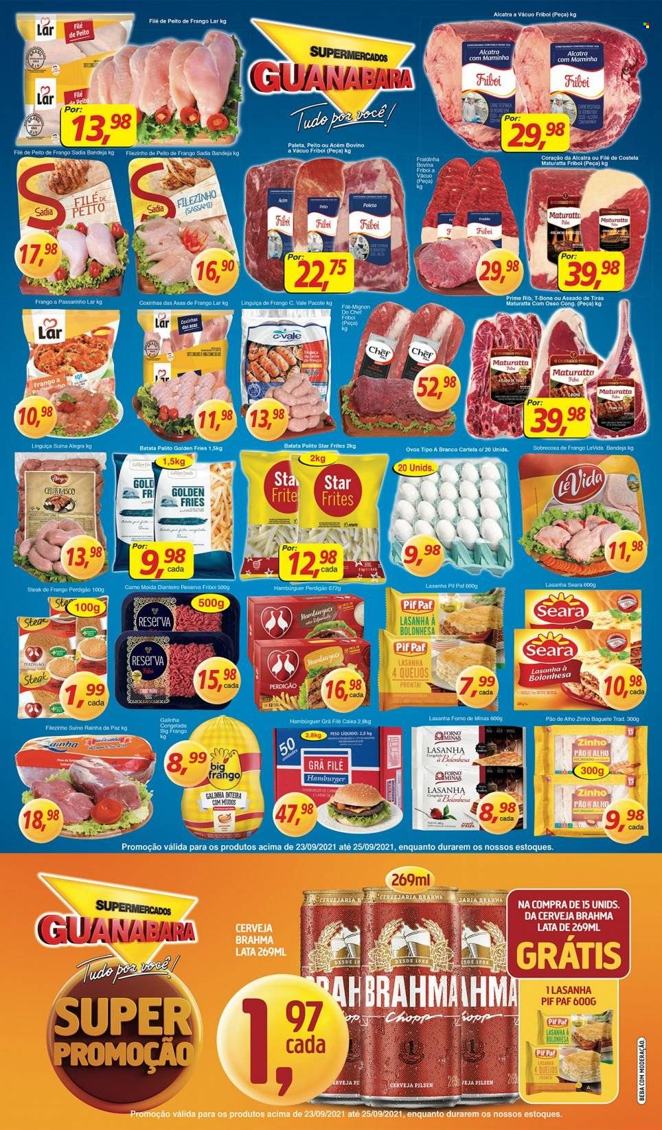 Folheto Supermercados Guanabara - 23/09/2021 - 25/09/2021. Página 10