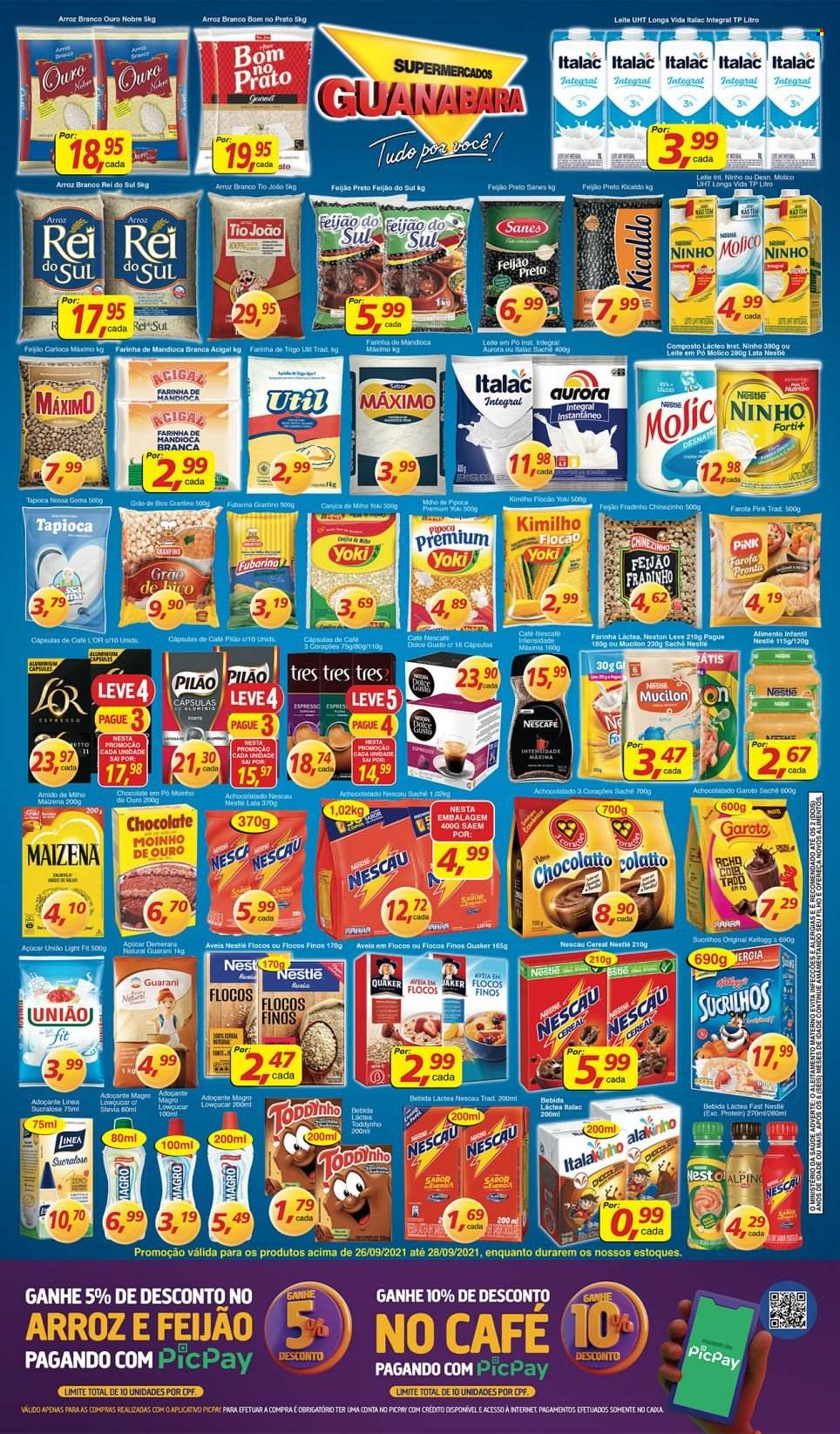 Folheto Supermercados Guanabara - 26/09/2021 - 28/09/2021. Página 7