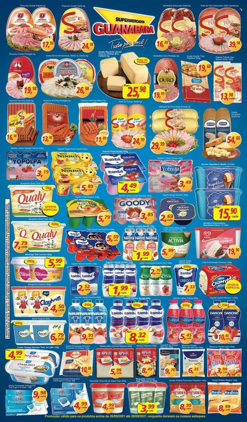 Folheto Supermercados Guanabara - 26/09/2021 - 28/09/2021. Página 8