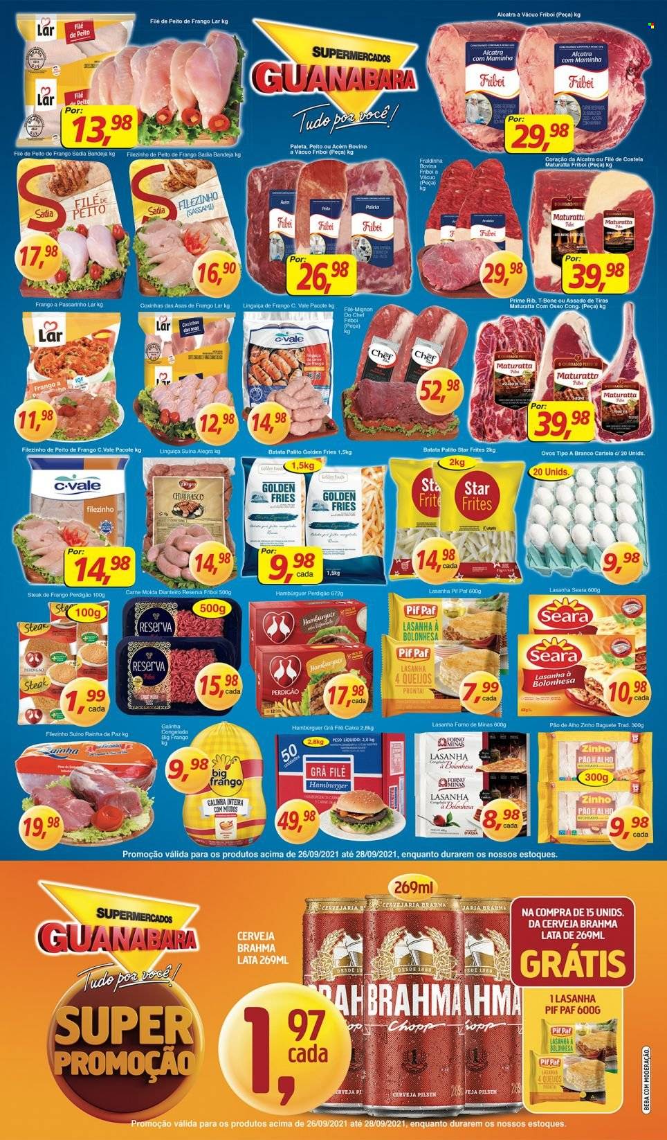 Folheto Supermercados Guanabara - 26/09/2021 - 28/09/2021. Página 10