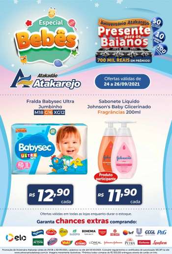 Folheto Atakadão Atakarejo - 24.09.2021 - 26.09.2021.