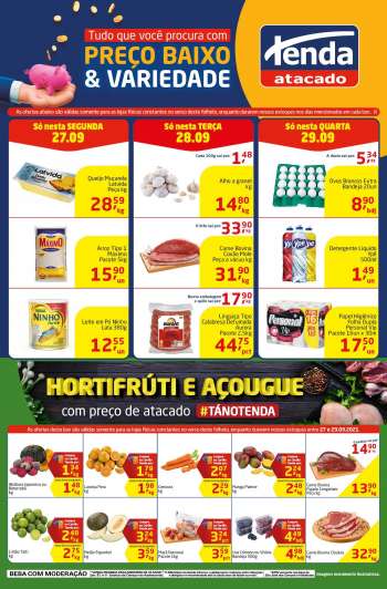 Folheto Tenda Atacado - 27.09.2021 - 29.09.2021.