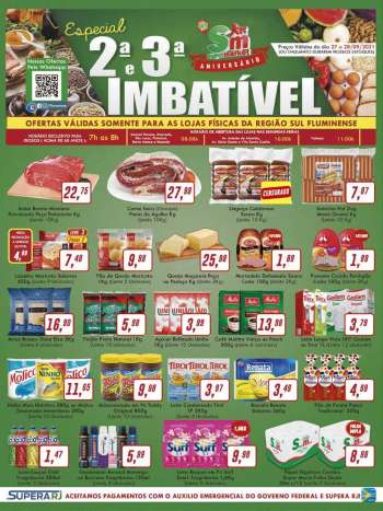Folheto Rede Supermarket - 27.09.2021 - 28.09.2021.