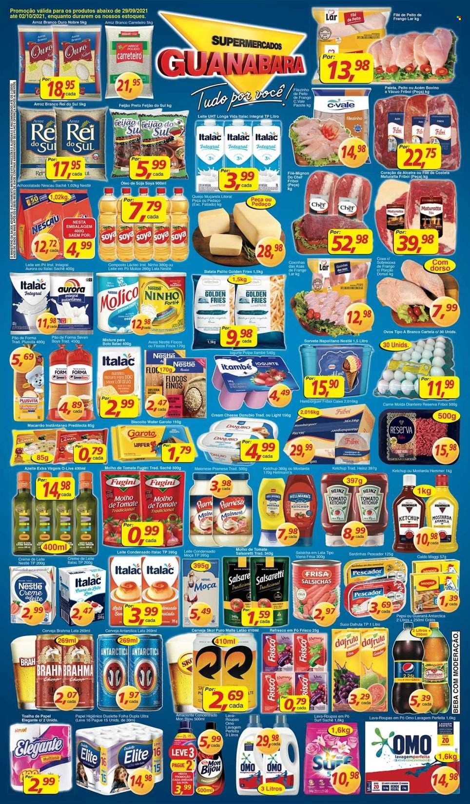 Folheto Supermercados Guanabara - 29/09/2021 - 02/10/2021. Página 5
