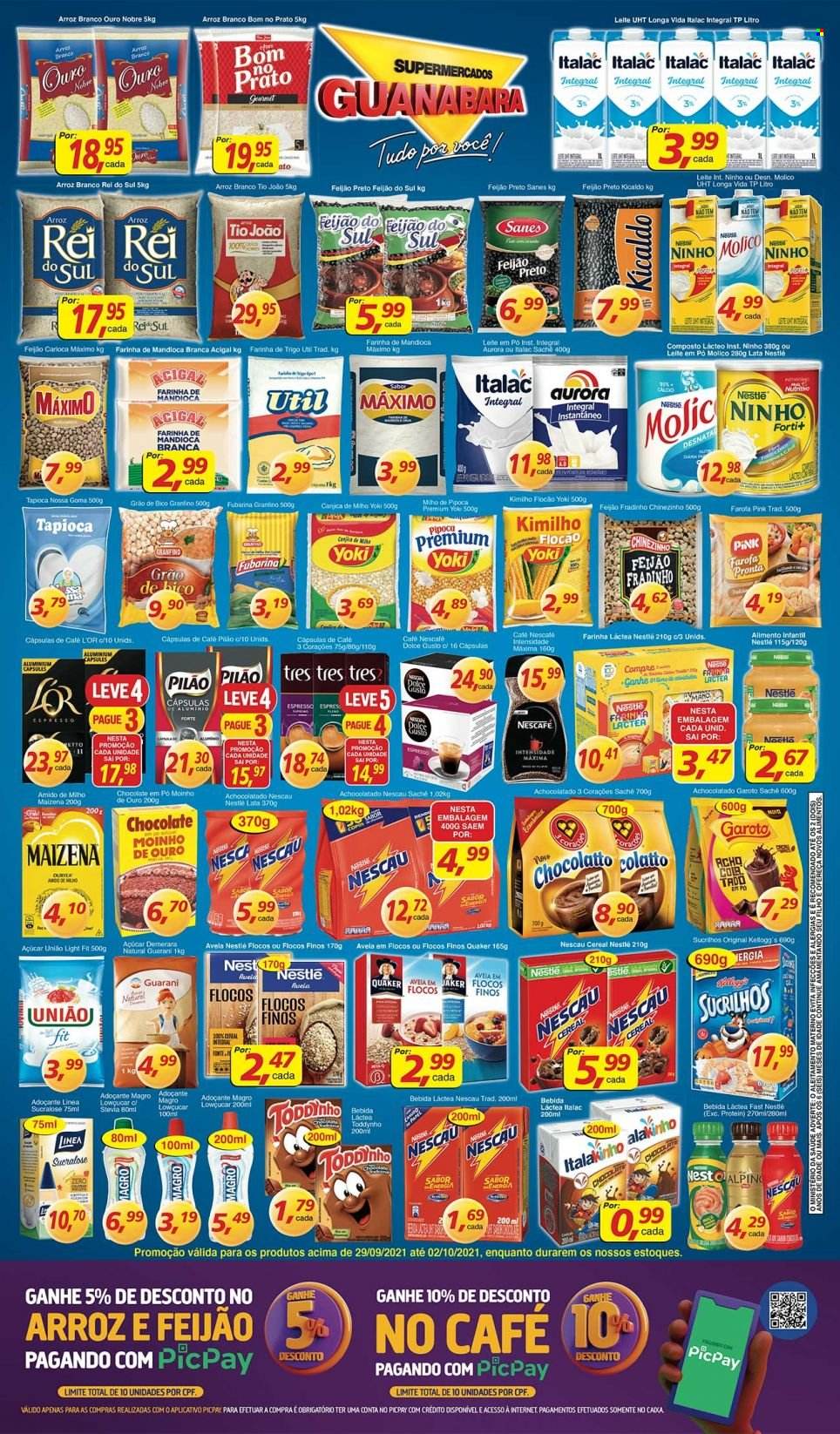 Folheto Supermercados Guanabara - 29/09/2021 - 02/10/2021. Página 7
