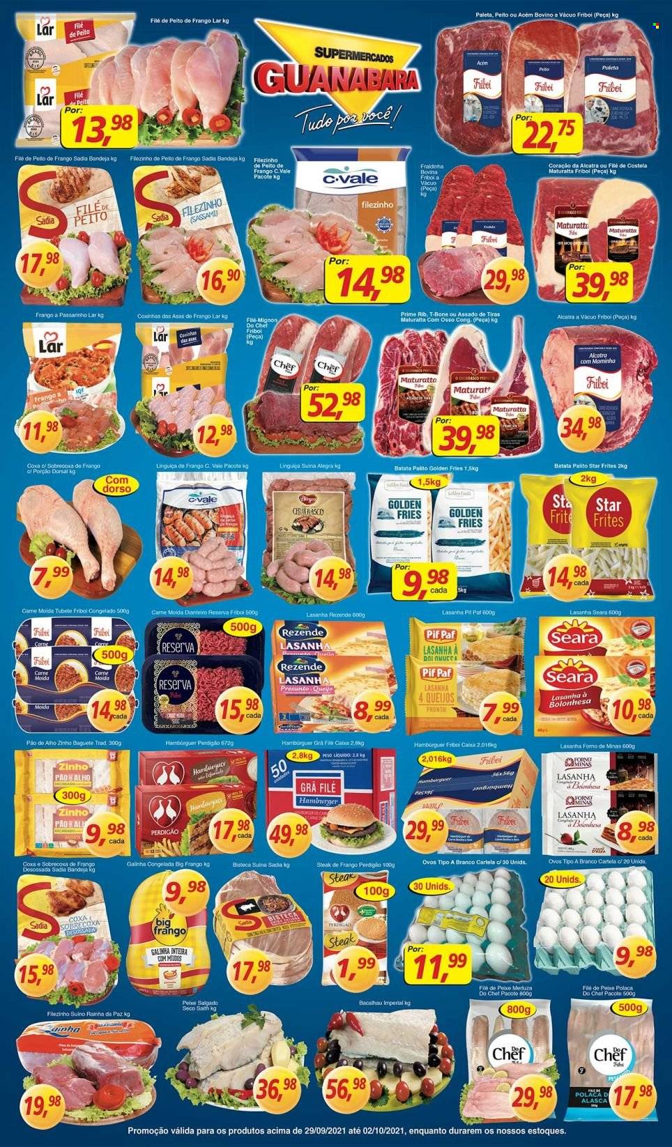 Folheto Supermercados Guanabara - 29/09/2021 - 02/10/2021. Página 10