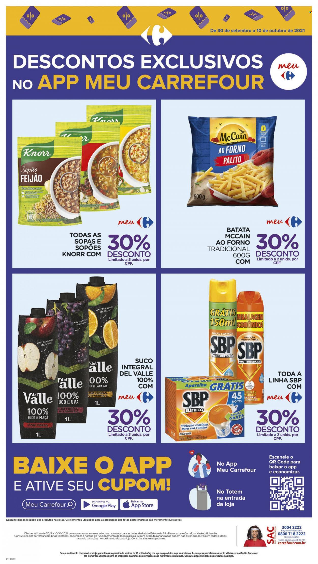 Folheto Carrefour Market - 30/09/2021 - 10/10/2021. Página 9