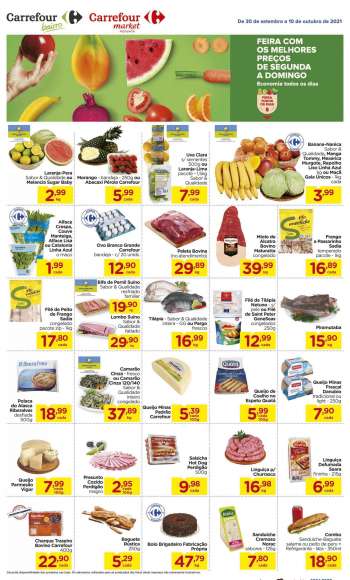 Folheto Carrefour - 30.09.2021 - 10.10.2021.