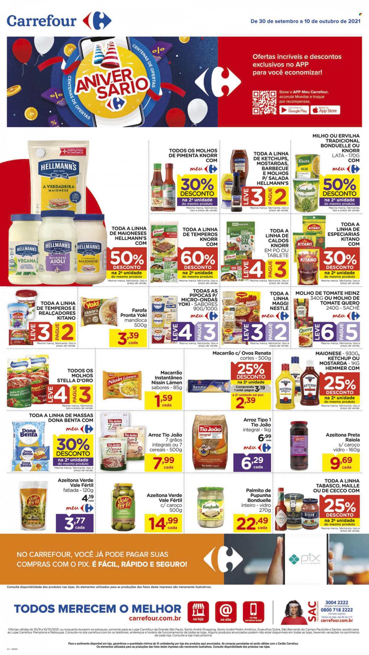 Folheto Carrefour Hiper - 30/09/2021 - 10/10/2021. Página 2