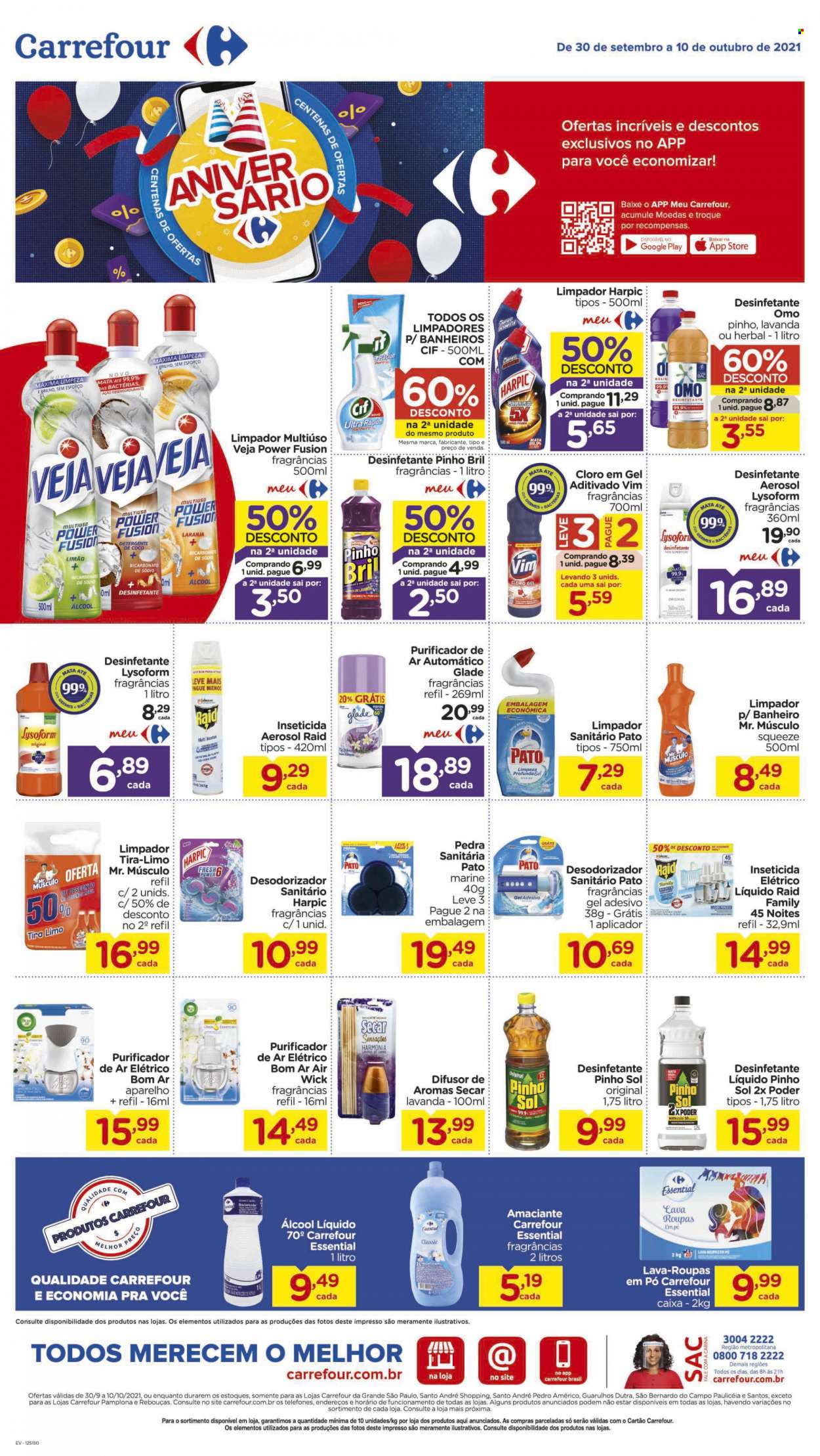 Folheto Carrefour Hiper - 30/09/2021 - 10/10/2021. Página 18