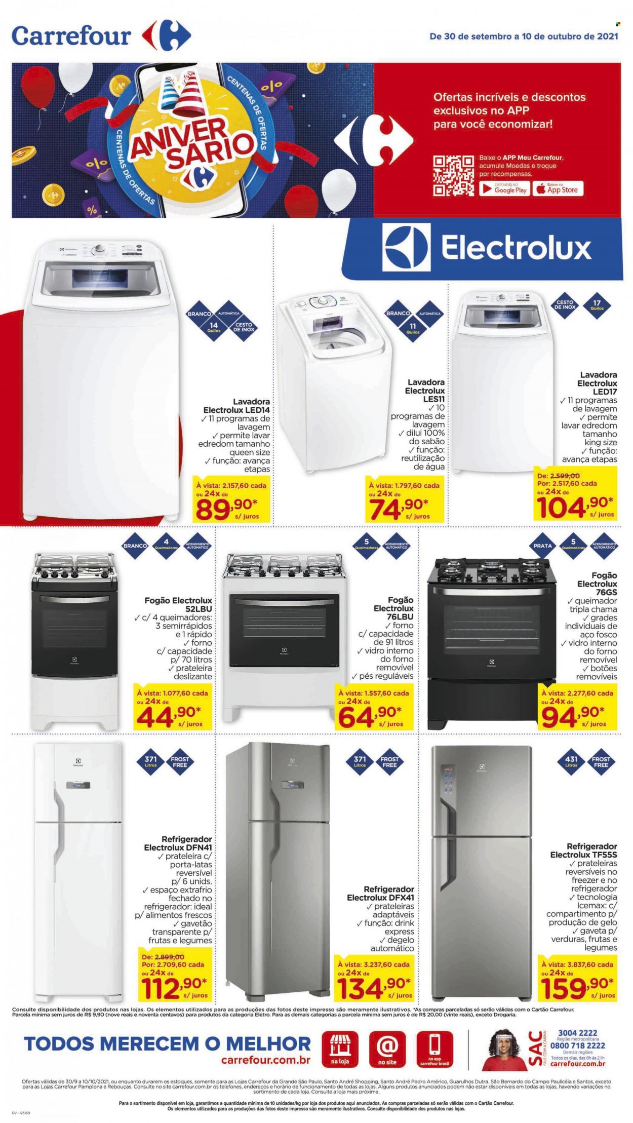 Folheto Carrefour Hiper - 30/09/2021 - 10/10/2021. Página 22