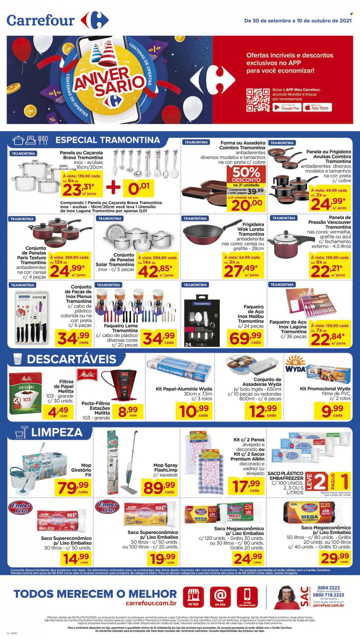 Folheto Carrefour Hiper - 30/09/2021 - 10/10/2021. Página 23
