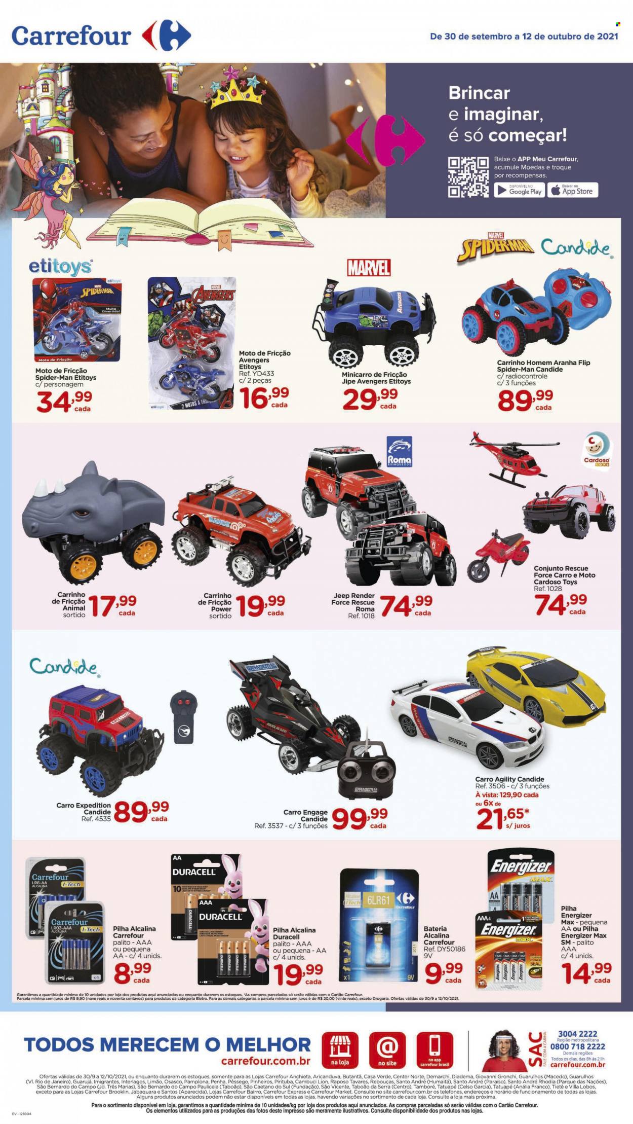 Folheto Carrefour Hiper - 30/09/2021 - 12/10/2021. Página 8