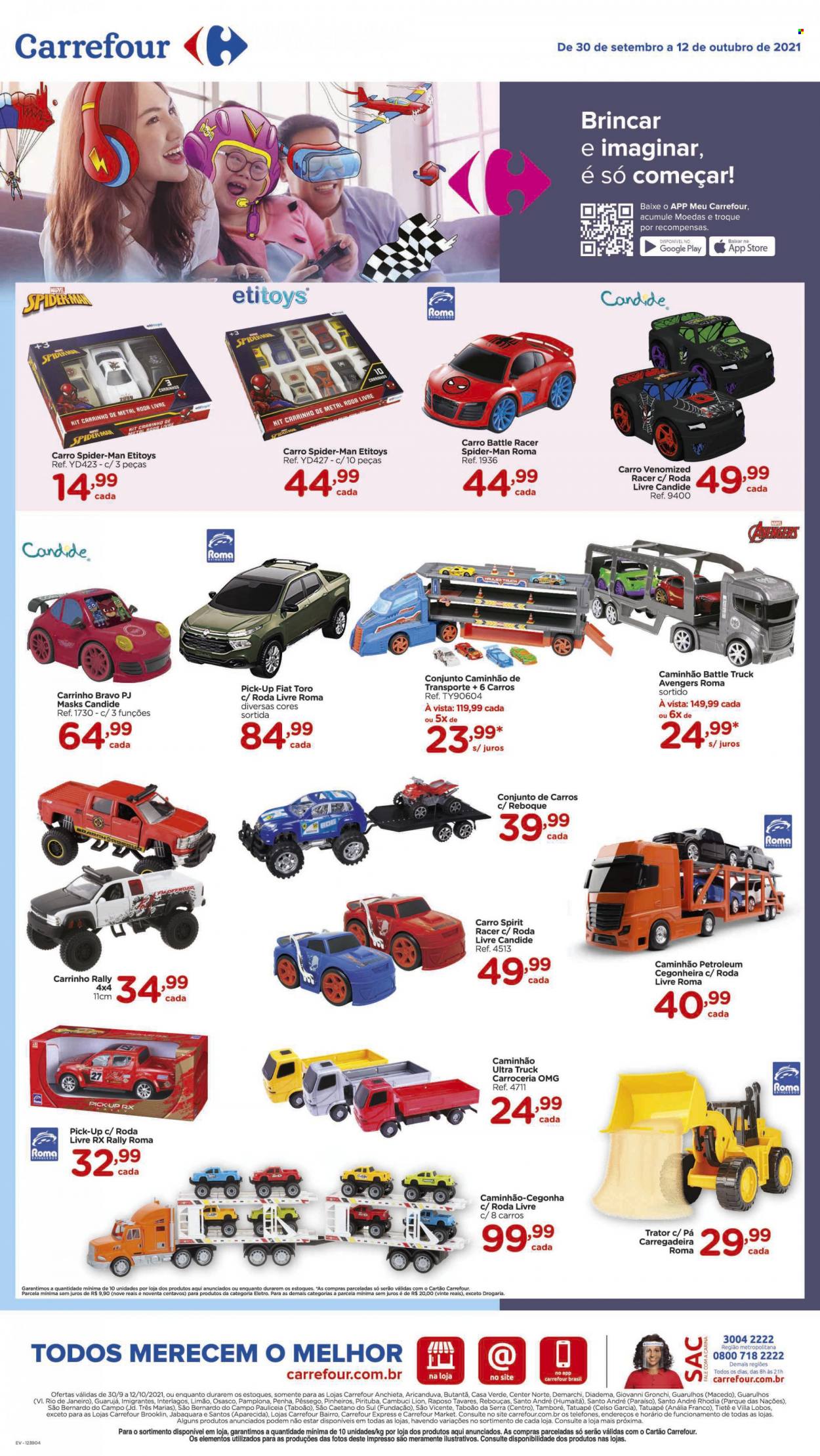 Folheto Carrefour Hiper - 30/09/2021 - 12/10/2021. Página 9