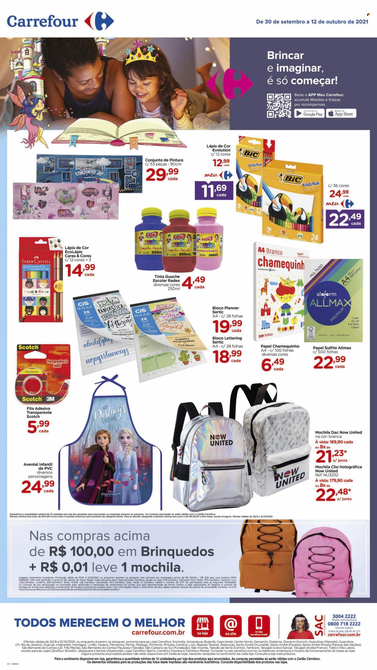 Folheto Carrefour Hiper - 30/09/2021 - 12/10/2021. Página 22