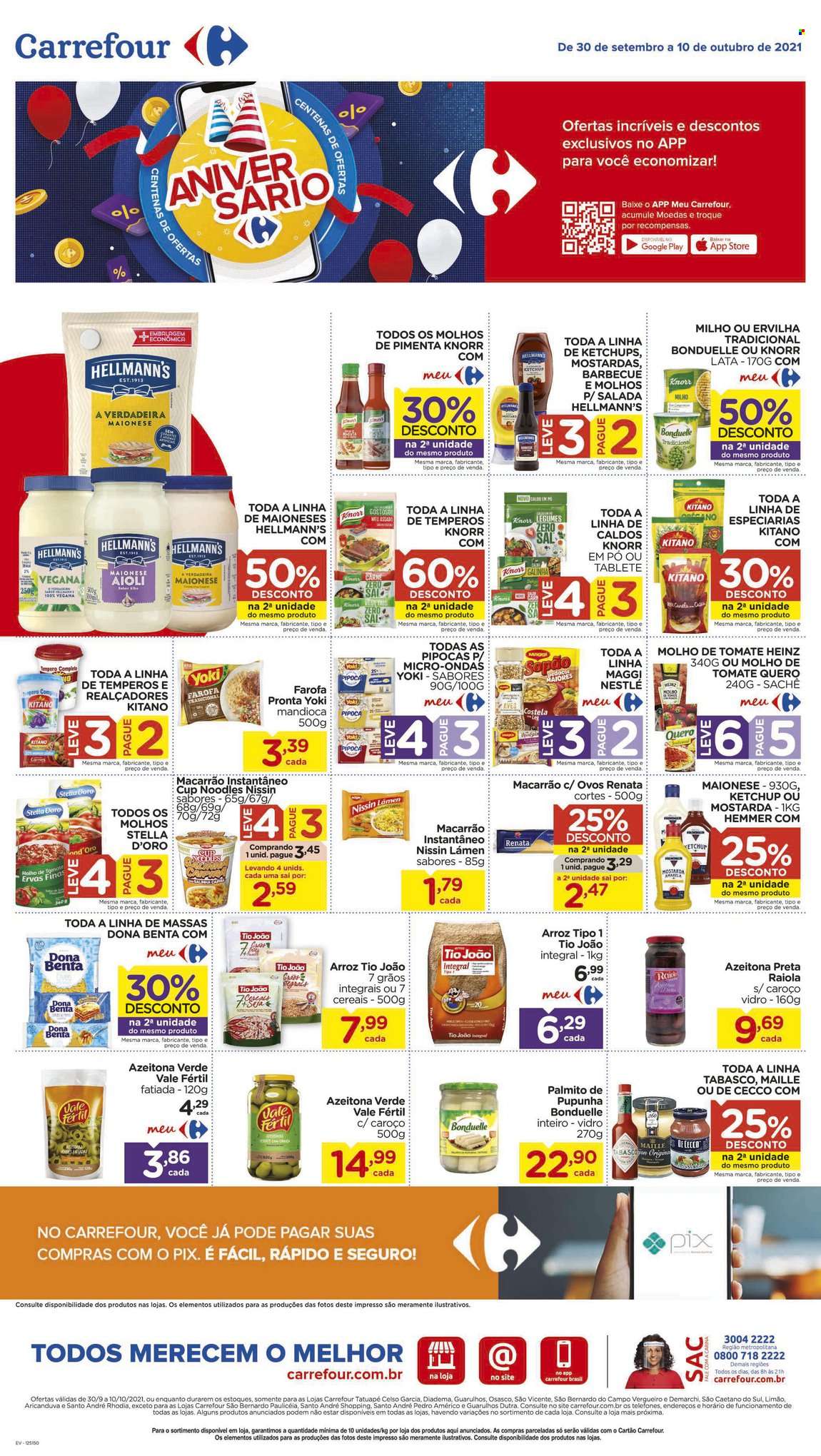 Folheto Carrefour Hiper - 30/09/2021 - 10/10/2021. Página 2