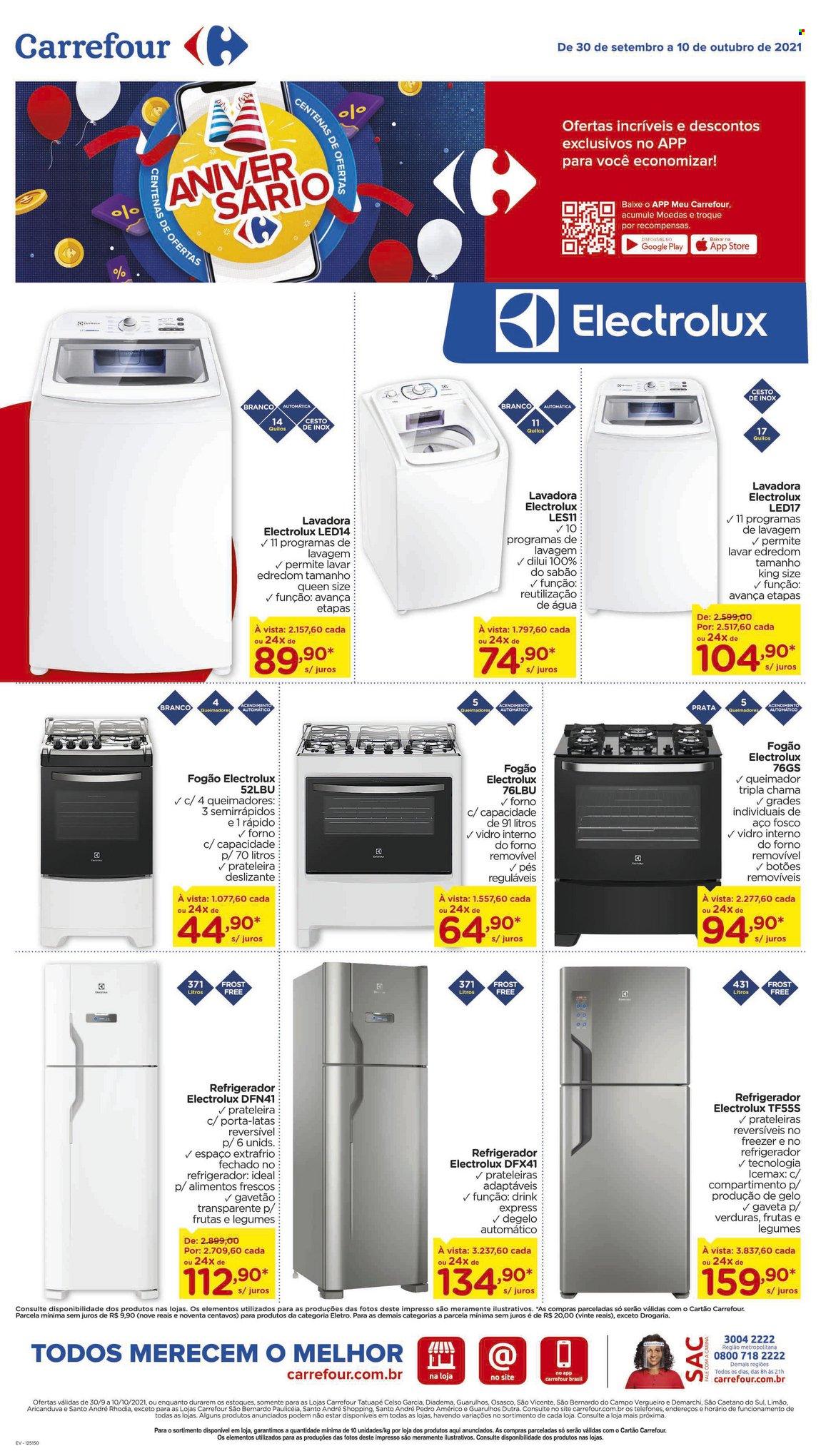 Folheto Carrefour Hiper - 30/09/2021 - 10/10/2021. Página 22
