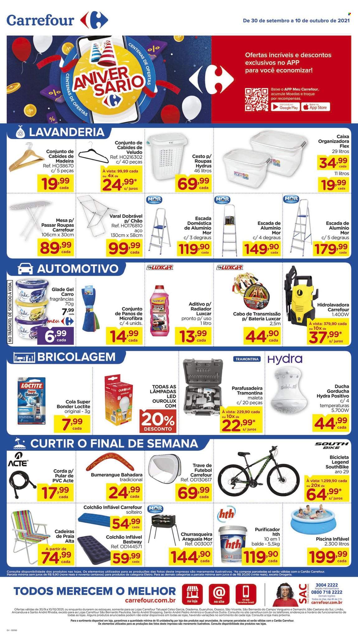 Folheto Carrefour Hiper - 30/09/2021 - 10/10/2021. Página 24