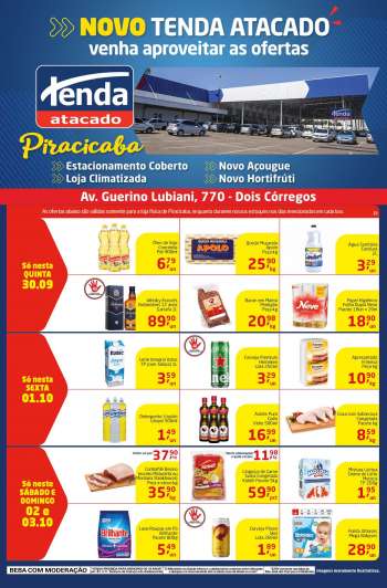 Folheto Tenda Atacado - 30.09.2021 - 03.10.2021.